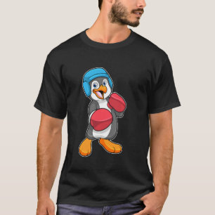Penguin Boxing Boxer Boxing Gloves T-Shirt
