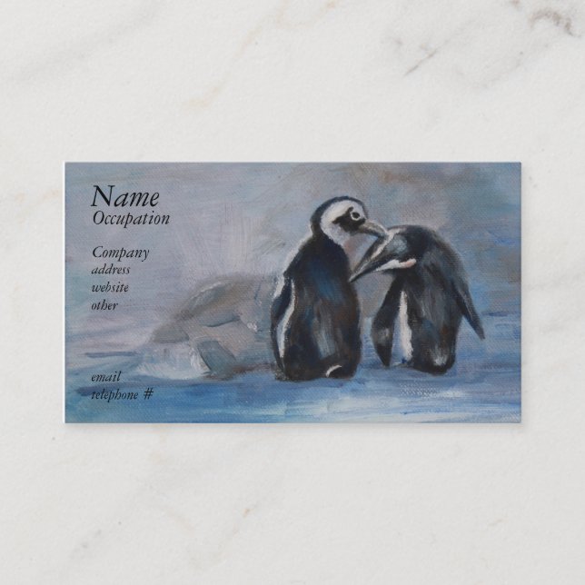 Penguin Business Cards (Front)