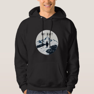 Penguin But Why? – Existential Meme Badge Hoodie