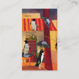 Penguin Cafe Business Card