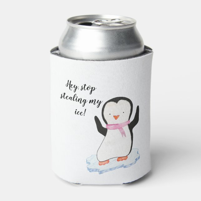 Penguin Can Cooler (Can Front)