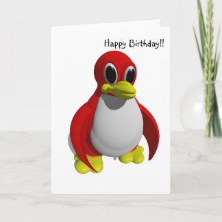 Penguin card
