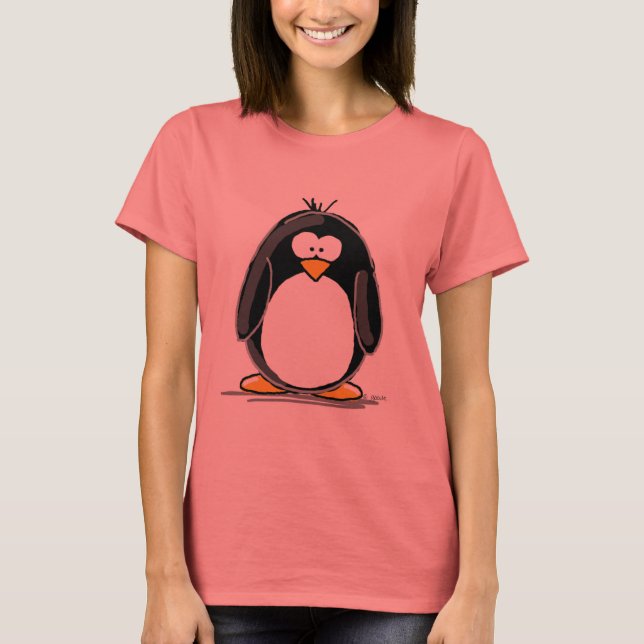 Penguin Cartoon Shirt (Front)