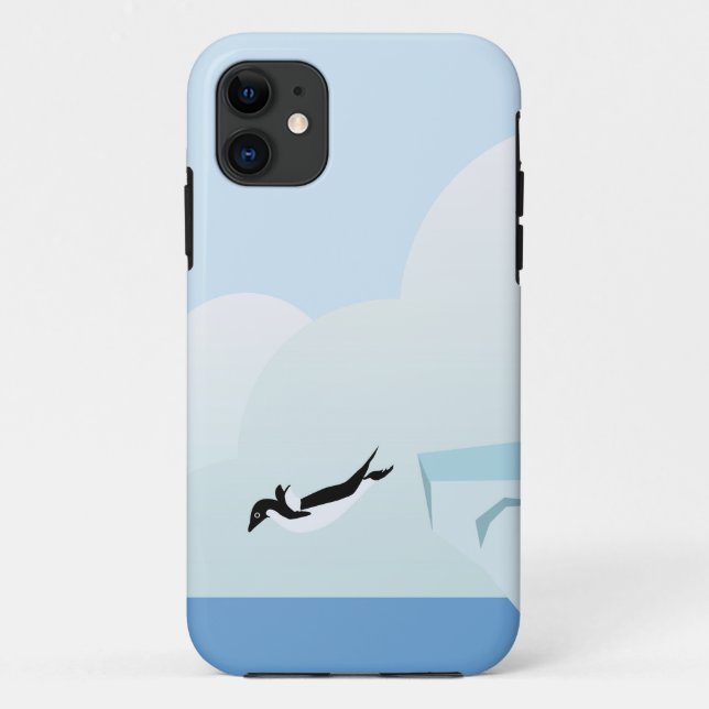 Penguin Case-Mate iPhone Case (Back)