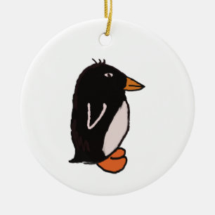 Penguin Ceramic Tree Decoration