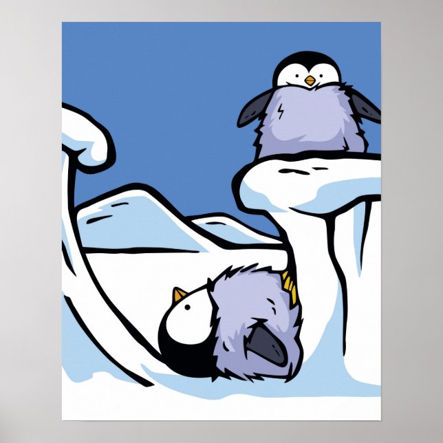 Penguin Chick Slide Poster (Front)