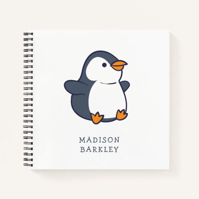 Penguin Children's Adorable Notebook (Front)