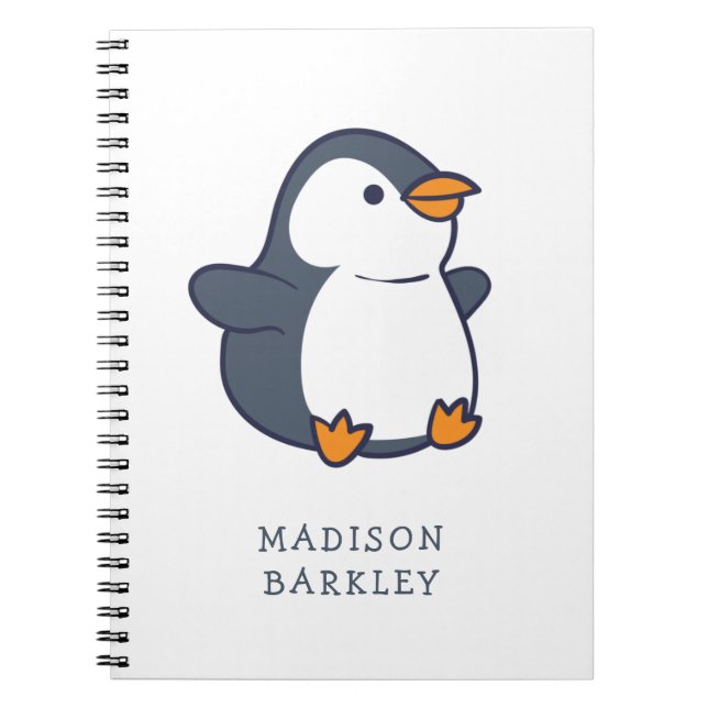 Penguin Children's Adorable Notebook (Front)