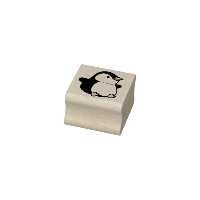 Penguin Children's Adorable Rubber Stamp (Stamp)