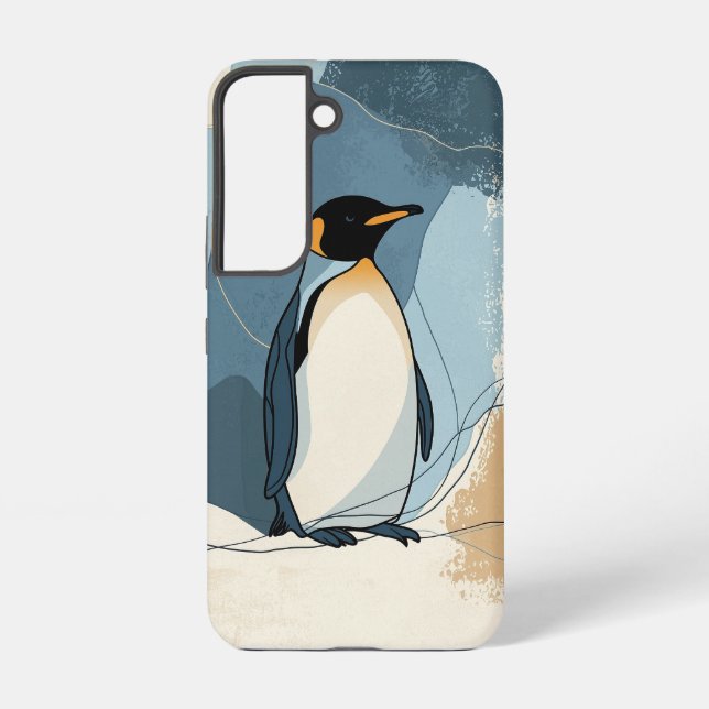 Penguin Chill Peaks Phone Case (Back)