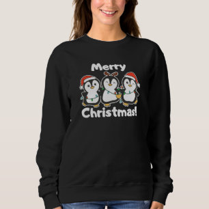Penguin Christmas Animals Cute Penguins Sweatshirt