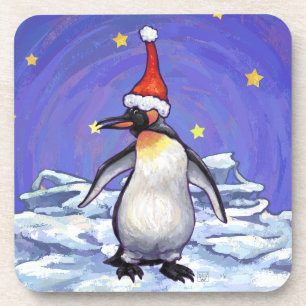 Penguin Christmas Coaster