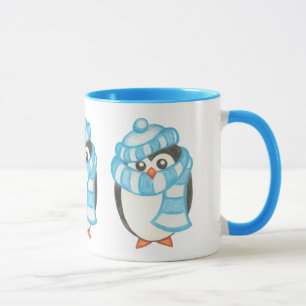 Penguin Christmas Coffee Mug