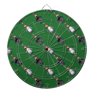 Penguin Christmas Dartboard