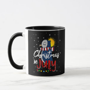 Penguin Christmas In July Penguin Hawaiian Summer Mug