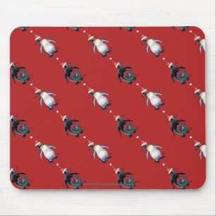 Penguin Christmas Mouse Pad