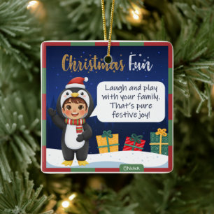 Penguin Christmas Ornament