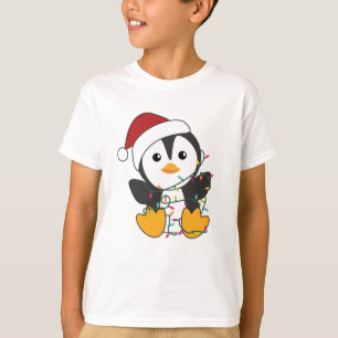 Penguin Christmas Snow Winter Animals Penguins T-Shirt