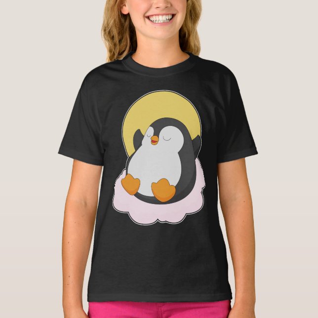 Penguin Clouds T-Shirt (Front)