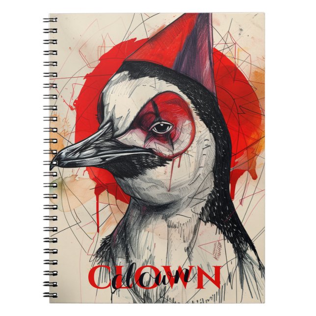 Penguin Clown Notebook (Front)