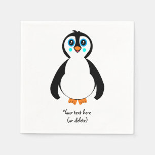 Penguin Cocktail paper napkins