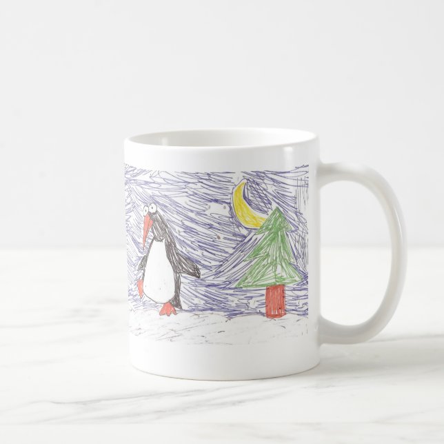 Penguin Coffee Mug (Right)
