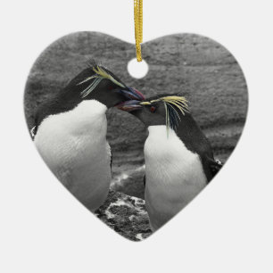 Penguin Colour Splash Ceramic Tree Decoration