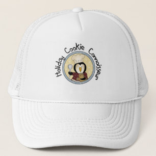 Penguin Cookie Connoisseur T-shirts and Gifts Trucker Hat