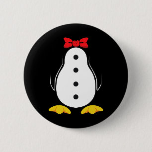 Penguin Costume Tuxedo Halloween Gift for Boys Gi 6 Cm Round Badge