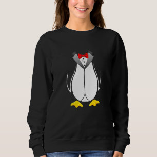 Penguin Costume Tuxedo Halloween Penguin Sweatshirt