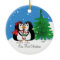 Penguin Couple Our First Christmas Ornament
