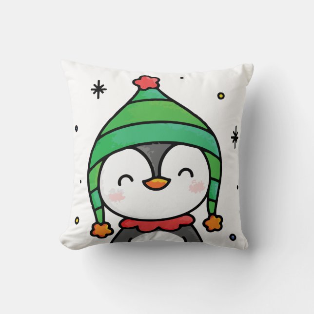 Penguin Cushion (Front)