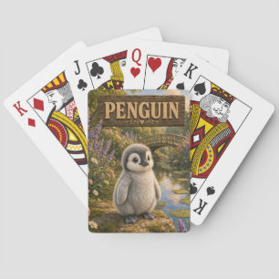 Penguin Cute Baby Storybook Nursery Animal Playing Cards