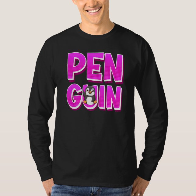 Penguin Cute Penguin  1 T-Shirt (Front)