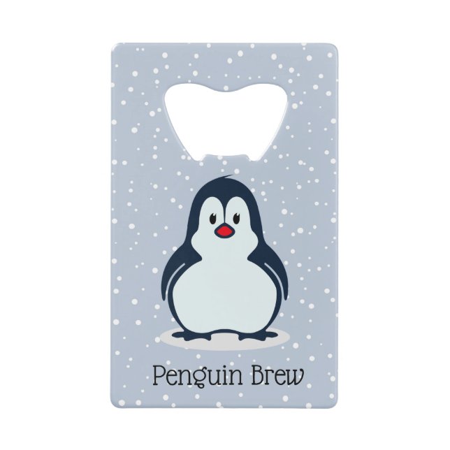 Penguin Design Bottle Opener (Front)