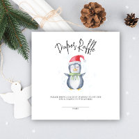 Penguin - diaper raffle