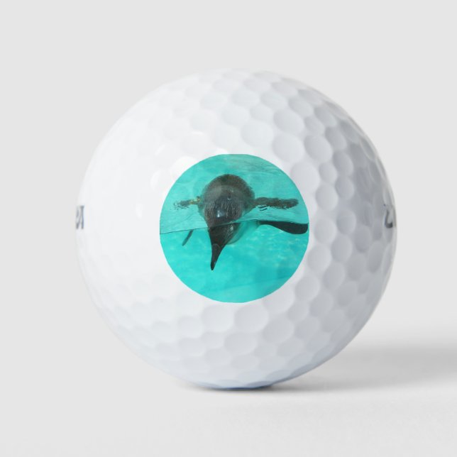Penguin Diving Golf Balls (Front)