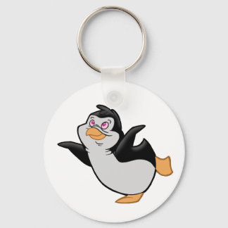 Penguin Dreaming Keychain