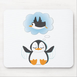 Penguin Dreams Mouse Pad