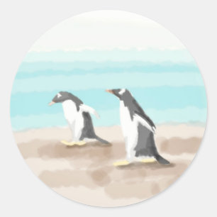 Penguin Duo Sticker
