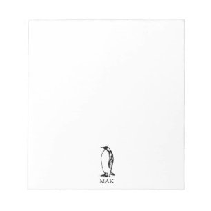 penguin emperor bird polar notepad
