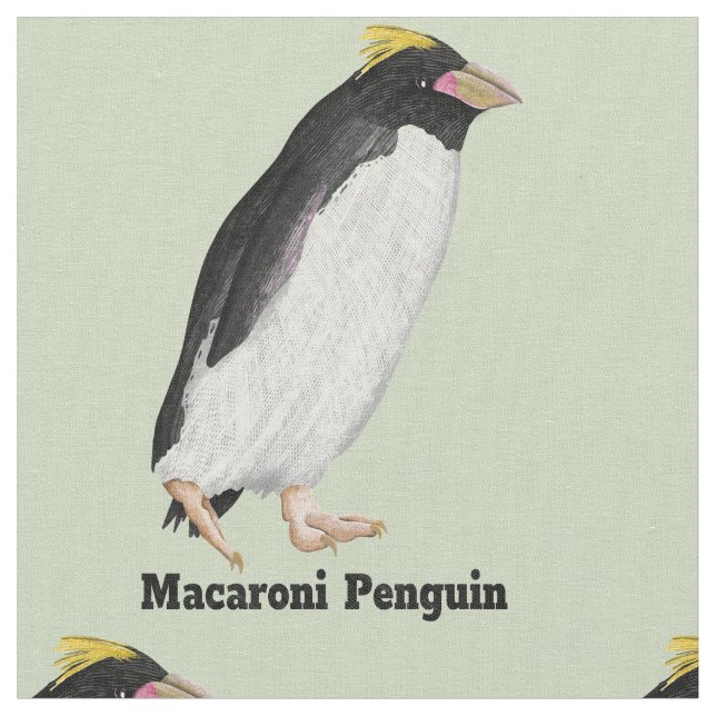 penguin fabric (Close Up)