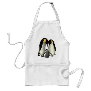 Penguin Family Apron