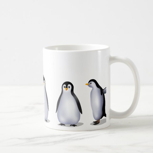 Penguin Family Coffee Mug (Right)