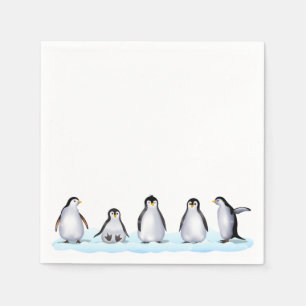 Penguin Family Napkin