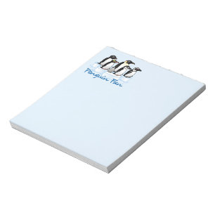 Penguin Fan Notepad