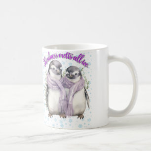 Penguin Father and Son Mug "Kindness+Melts+All+I