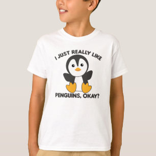 Penguin Favourite Animal Cute Penguins For Animal T-Shirt