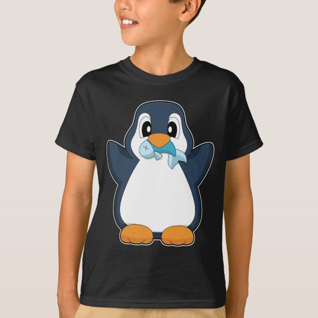 Penguin Fish T-Shirt (Front)