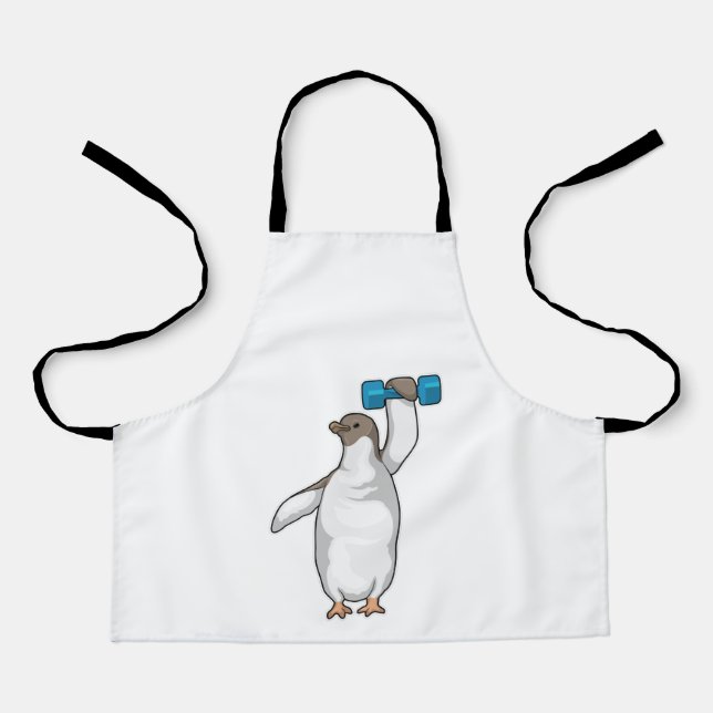 Penguin Fitness Dumbbell Apron (Front)